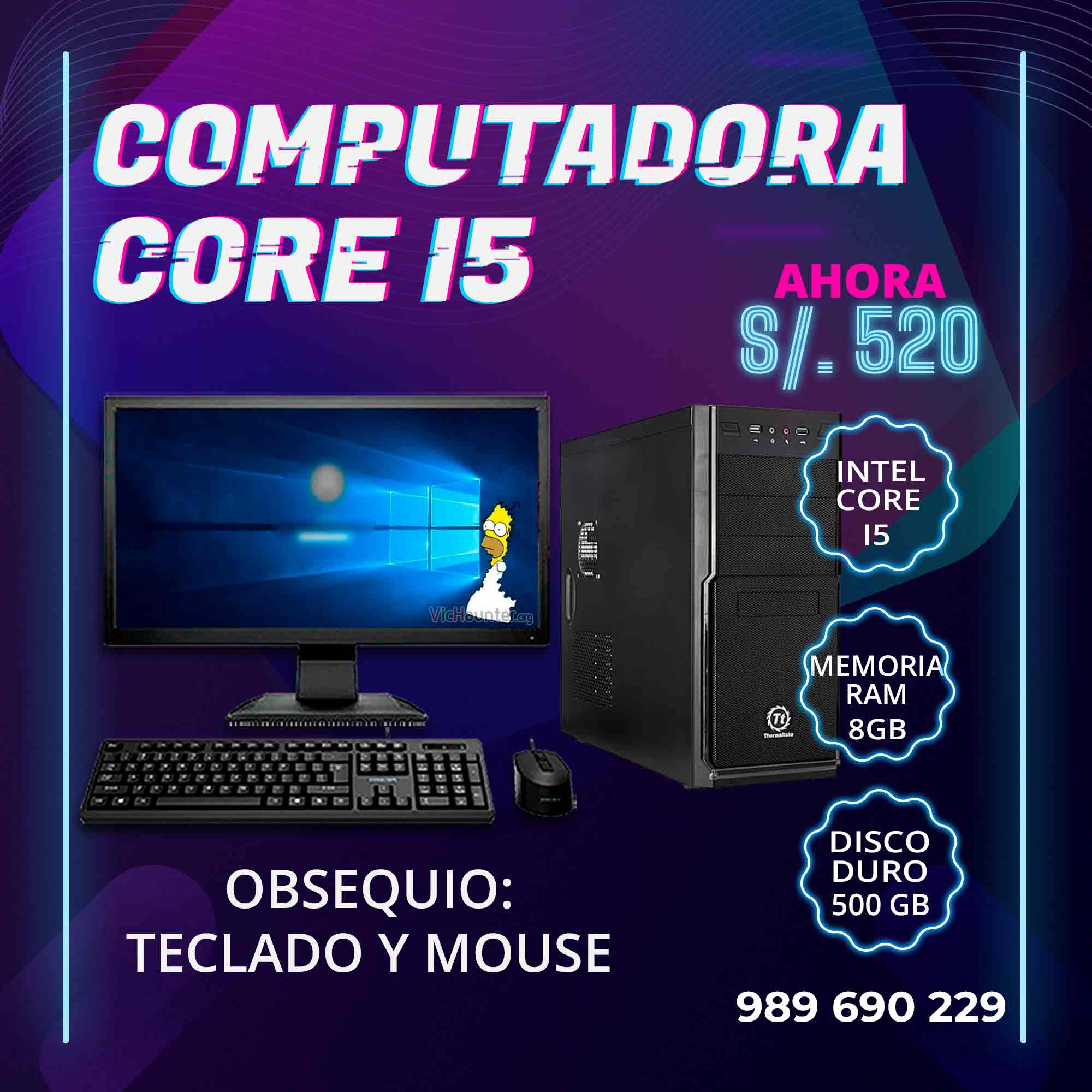 COMPUTADORA THERMALTAKE CORE I5 EN OFERTA